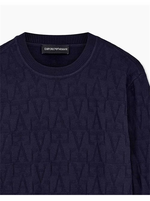 Maglia, bambino, logata. EMPORIO ARMANI | EB001594 AF27303UB118